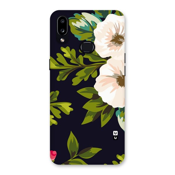 Floral Leaves Back Case for Galaxy A10s