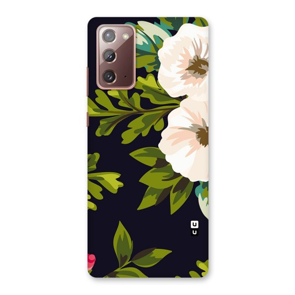 Floral Leaves Back Case for Galaxy Note 20