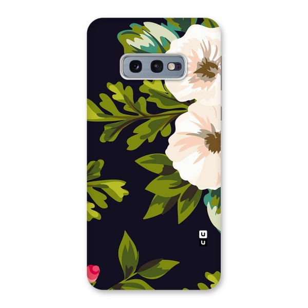Floral Leaves Back Case for Galaxy S10e
