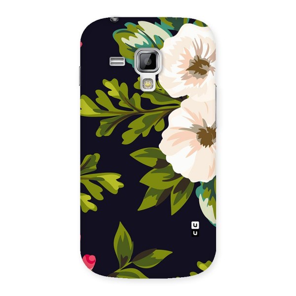 Floral Leaves Back Case for Galaxy S Duos