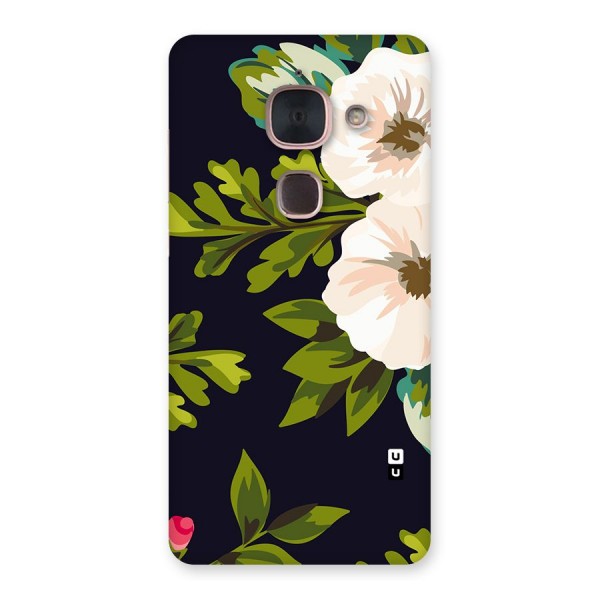 Floral Leaves Back Case for Le Max 2