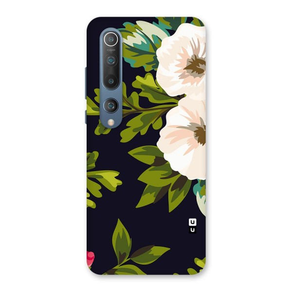 Floral Leaves Back Case for Mi 10