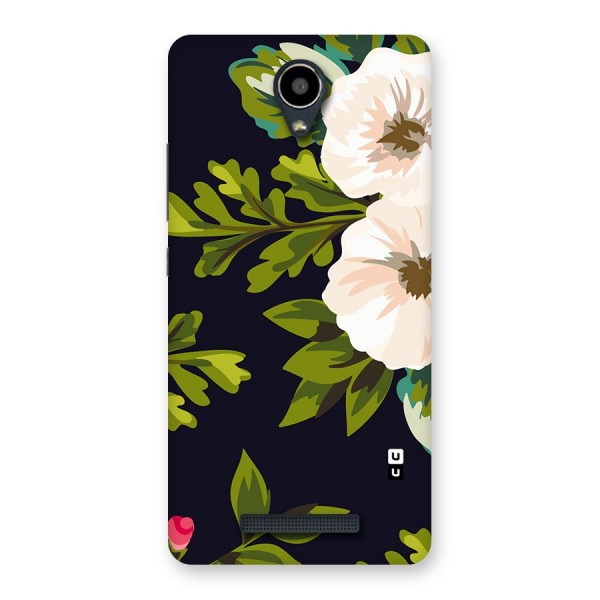 Floral Leaves Back Case for Redmi Note 2