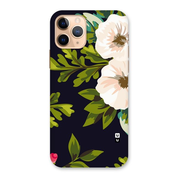 Floral Leaves Back Case for iPhone 11 Pro