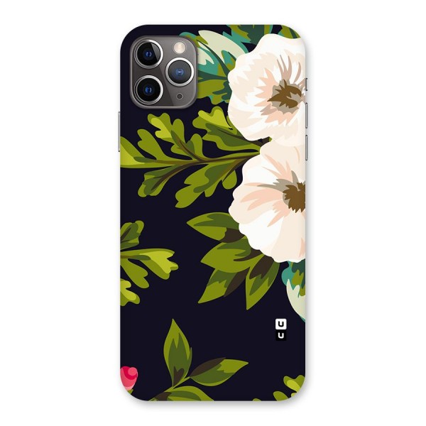 Floral Leaves Back Case for iPhone 11 Pro Max