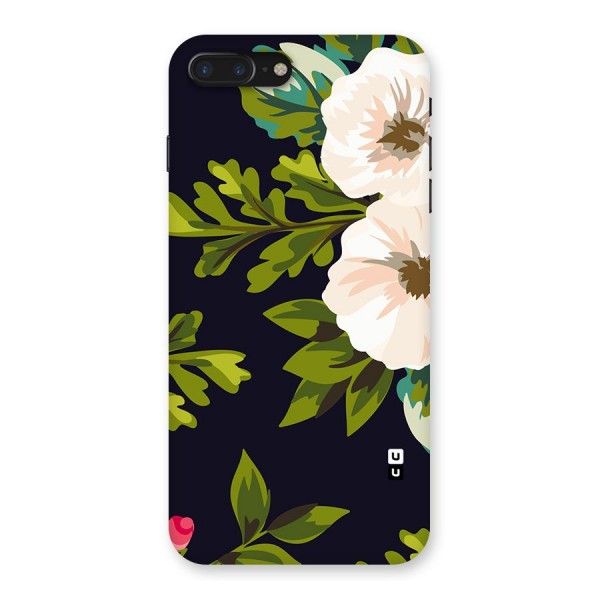 Floral Leaves Back Case for iPhone 7 Plus