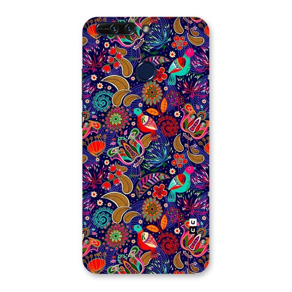 Floral Seamless Pattern Spring Flowers Back Case for Honor 8 Pro