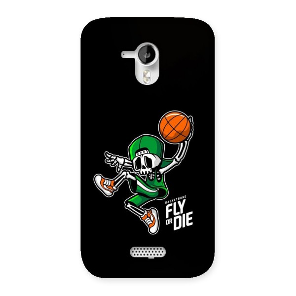 Fly Or Die Back Case for Canvas HD A116