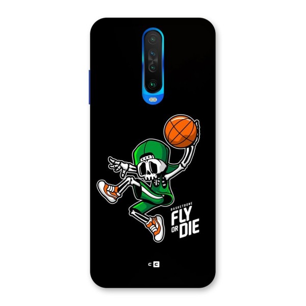 Fly Or Die Back Case for Poco X2