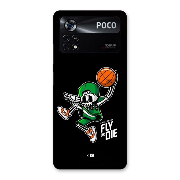 Fly Or Die Back Case for Poco X4 Pro 5G