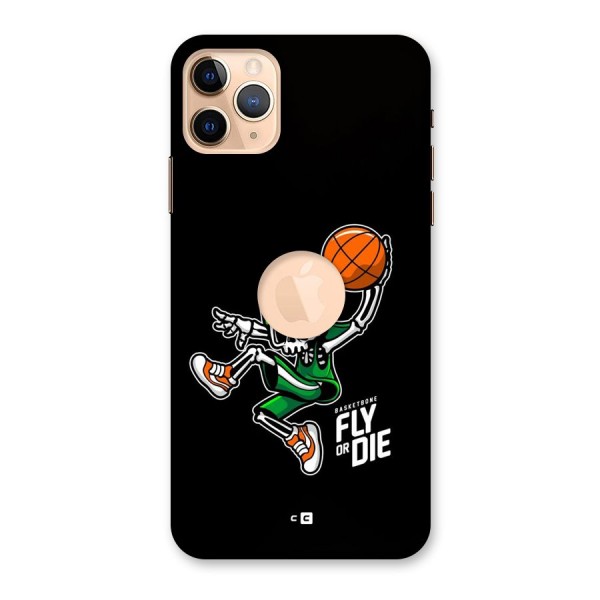 Fly Or Die Back Case for iPhone 11 Pro Max Logo Cut