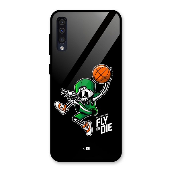 Fly Or Die Glass Back Case for Galaxy A30s