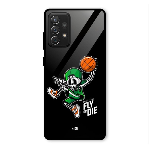 Fly Or Die Glass Back Case for Galaxy A72
