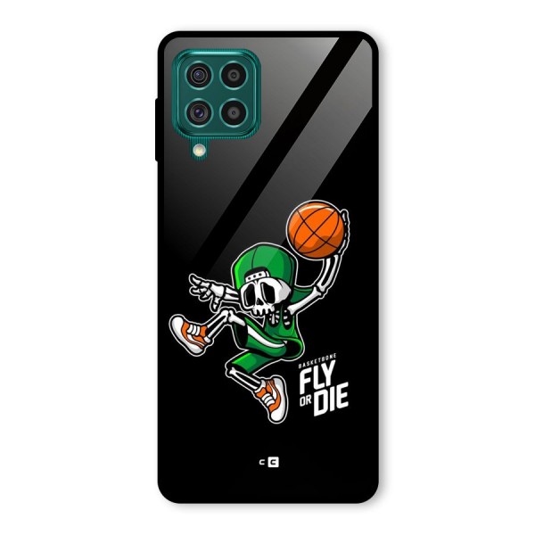 Fly Or Die Glass Back Case for Galaxy F62