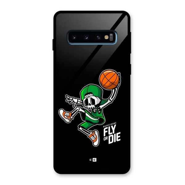 Fly Or Die Glass Back Case for Galaxy S10