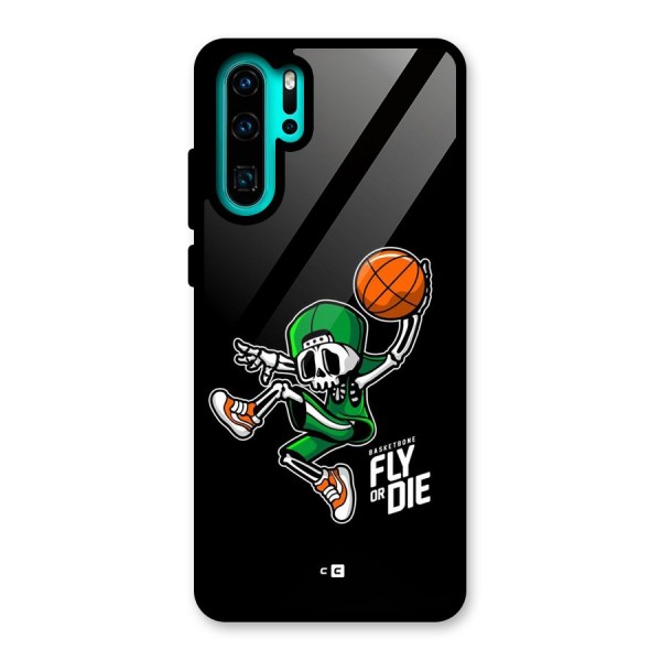 Fly Or Die Glass Back Case for Huawei P30 Pro