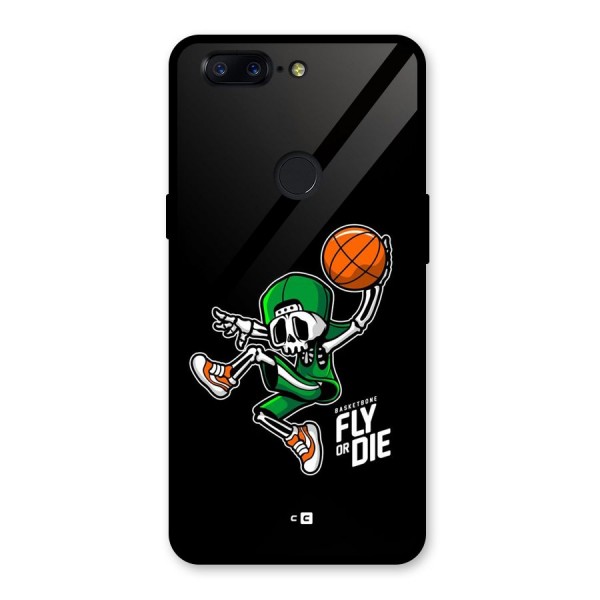 Fly Or Die Glass Back Case for OnePlus 5T