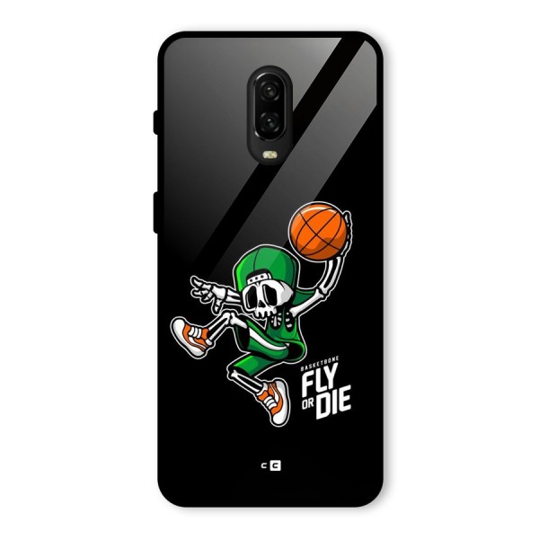 Fly Or Die Glass Back Case for OnePlus 6T