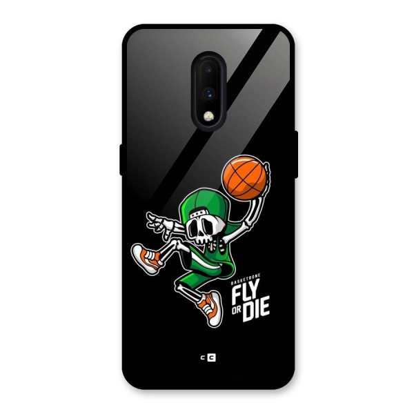 Fly Or Die Glass Back Case for OnePlus 7