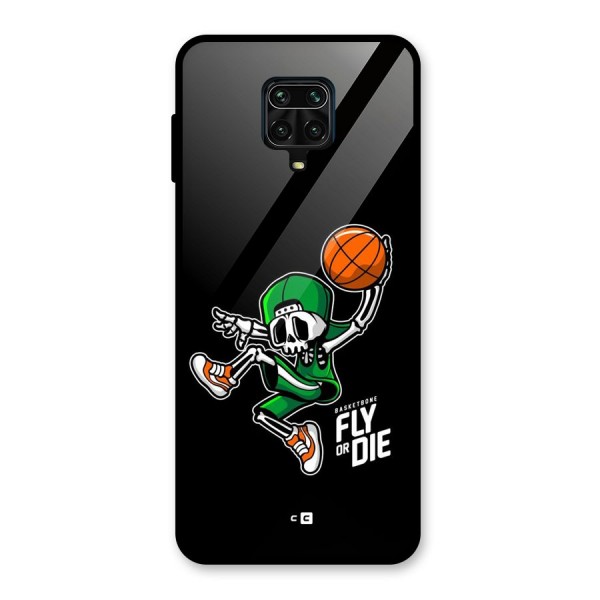 Fly Or Die Glass Back Case for Poco M2 Pro