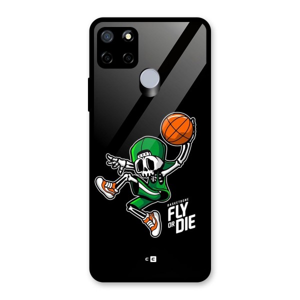 Fly Or Die Glass Back Case for Realme C15