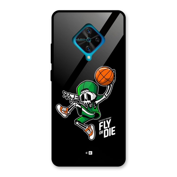 Fly Or Die Glass Back Case for Vivo S1 Pro