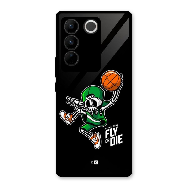 Fly Or Die Glass Back Case for Vivo V27