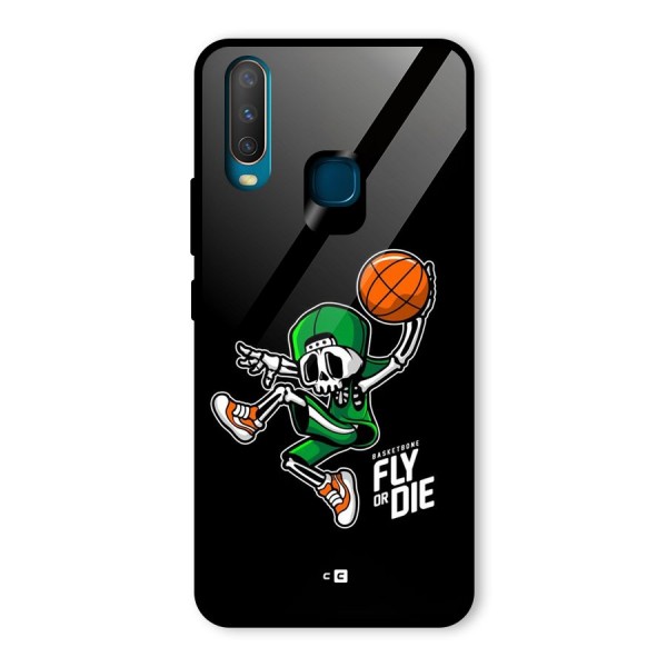 Fly Or Die Glass Back Case for Vivo Y12