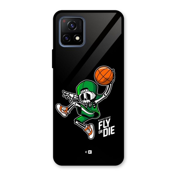 Fly Or Die Glass Back Case for Vivo Y72 5G