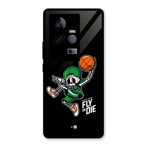Fly Or Die Glass Back Case for Vivo iQOO 11 5G