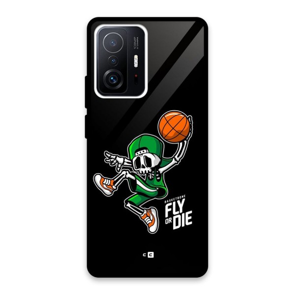 Fly Or Die Glass Back Case for Xiaomi 11T Pro