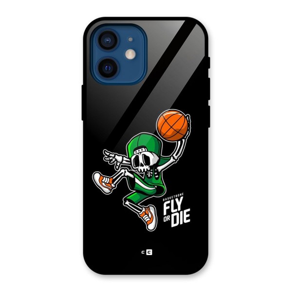 Fly Or Die Glass Back Case for iPhone 12 Mini