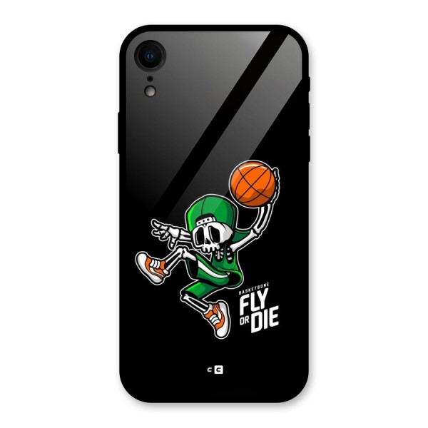 Fly Or Die Glass Back Case for iPhone XR