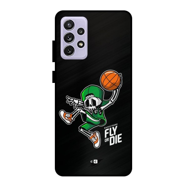 Fly Or Die Metal Back Case for Galaxy A72