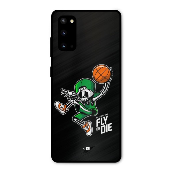 Fly Or Die Metal Back Case for Galaxy S20