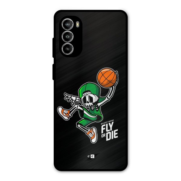 Fly Or Die Metal Back Case for Moto G82