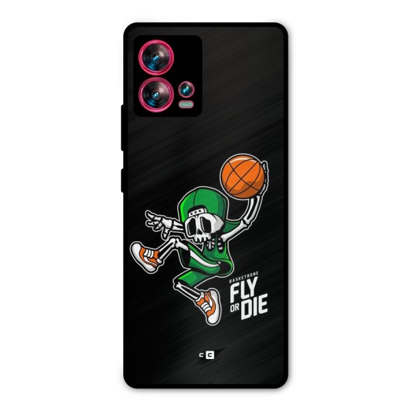 Fly Or Die Metal Back Case for Motorola Edge 30 Fusion