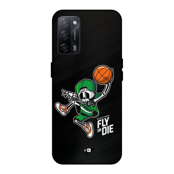 Fly Or Die Metal Back Case for Oppo A53s 5G
