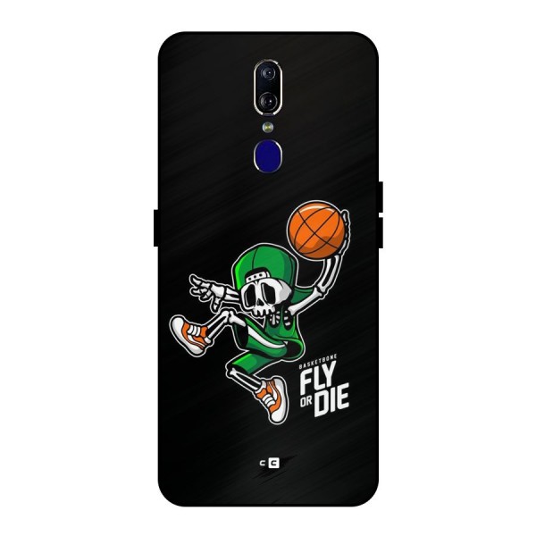 Fly Or Die Metal Back Case for Oppo F11