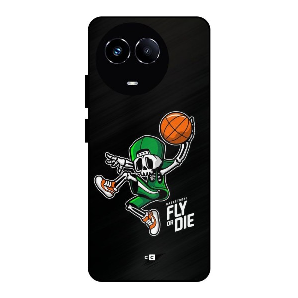 Fly Or Die Metal Back Case for Realme 11X
