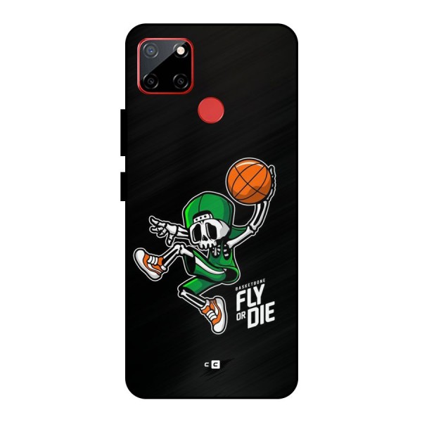 Fly Or Die Metal Back Case for Realme C12