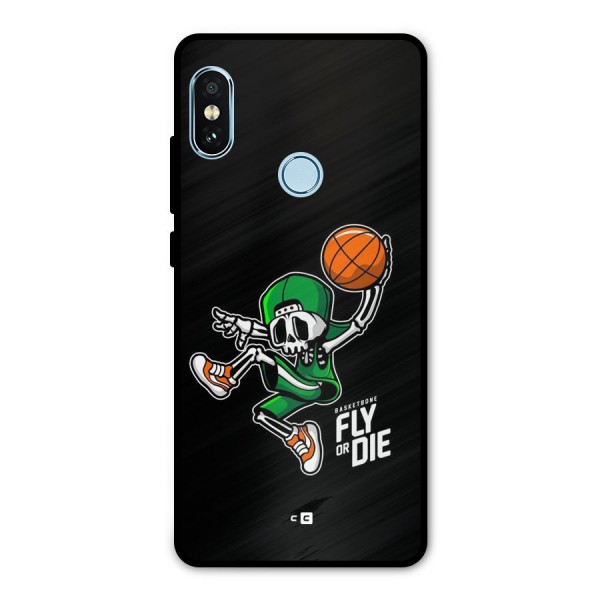 Fly Or Die Metal Back Case for Redmi Note 5 Pro
