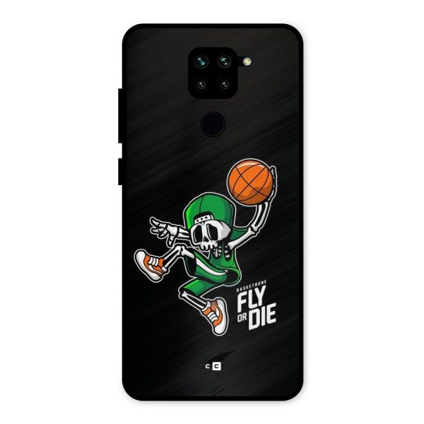 Fly Or Die Metal Back Case for Redmi Note 9