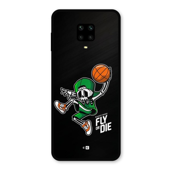 Fly Or Die Metal Back Case for Redmi Note 9 Pro Max