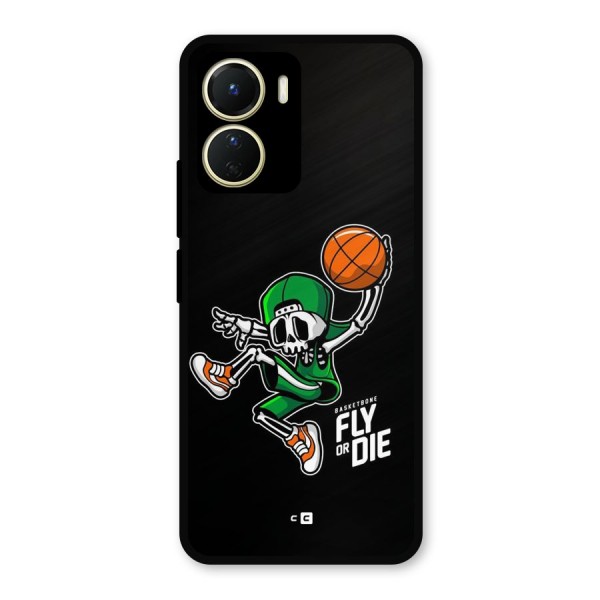Fly Or Die Metal Back Case for Vivo T2x