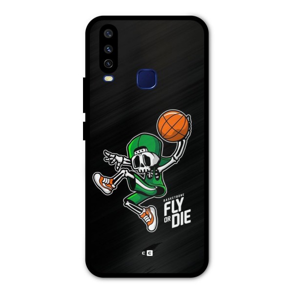 Fly Or Die Metal Back Case for Vivo V17