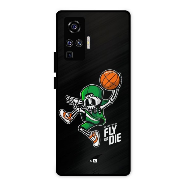Fly Or Die Metal Back Case for Vivo X50 Pro
