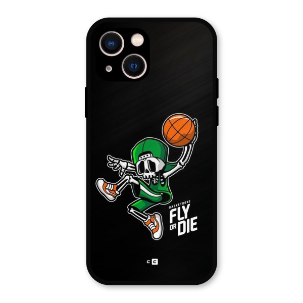Fly Or Die Metal Back Case for iPhone 13