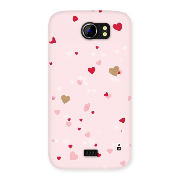 Flying Hearts Back Case for Canvas 2 A110