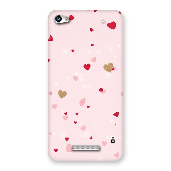 Flying Hearts Back Case for Canvas Hue 2 A316